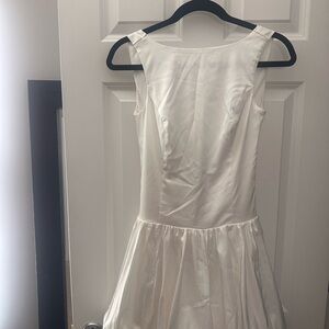 Abercrombie & Fitch White Mini Dress